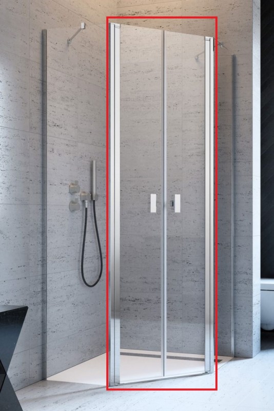 Душевые двери Radaway Nes PTD 53 хром/прозрачное стекло 10051000-01-01