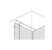Крестообразный стабилизатор Radaway для стекла 8 мм хром 5902738056746