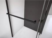 Полотенцедержатель для душевой кабины Radaway левосторонний черный WRW54-L