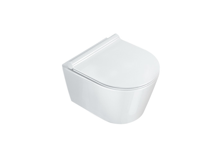 Унітаз підвесної Catalano New Zero NewFlush кераміка глянцевий білий 1VSZ46R00