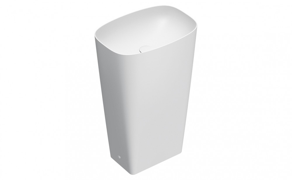 Раковина для ванної Catalano Green Lux 55х38 см напольная кераміка білий матовий 1FRPGRLXBM