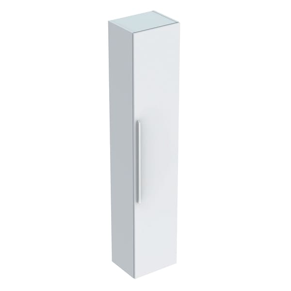 Пенал подвесной Geberit iCon 36х180 см с одной дверью ДСП белый/матовое покрытие 841000000