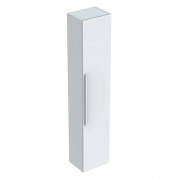 Пенал подвесной Geberit iCon 36х180 см с одной дверью ДСП белый/матовое покрытие 841000000