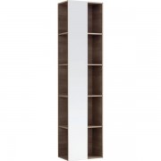 Стеллаж для ванной комнаты Geberit Citterio с зеркалом ДСП серо-коричневый дуб/меламин древесная структура 500.569.JJ.1