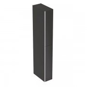 Пенал підвісний Geberit Acanto 22х173см з двома висувними ящиками-карго ДСП лава матовий/глянцеве скло 500.638.JK.2