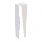 Пенал підвісний Geberit iCon 36х150 см з одними дверима і зовнішнім дзеркалом ДСП білий/матове покриття 841150000