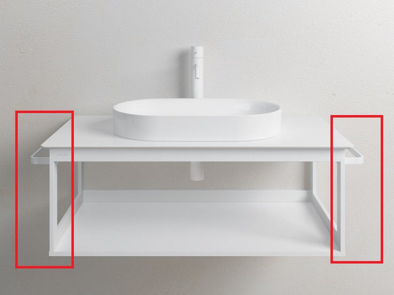 Боковая вешалка для полотенец Catalano Horizon 47 см белый матовый 5PLSTBM