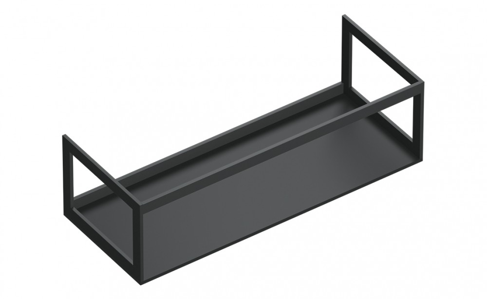 Консоль для раковины Catalano Horizon 120 см подвесная черный матовый 5S12550NS