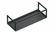 Консоль для раковины Catalano Horizon 120 см подвесная черный матовый 5S12550NS