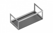 Консоль для раковины Catalano Horizon 95 см подвесная нержавеющая сталь 5S1005000