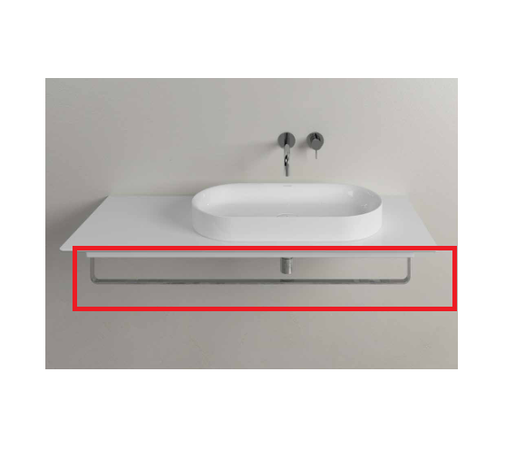 Полотенцедержатель для раковины Catalano Horizon 75 см хром 5PPC7500