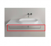 Полотенцедержатель для раковины Catalano Horizon 75 см хром 5PPC7500