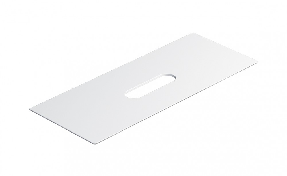 Столешница под раковину Catalano Horizon 125 см керамика белый матовый 1PC12550BM