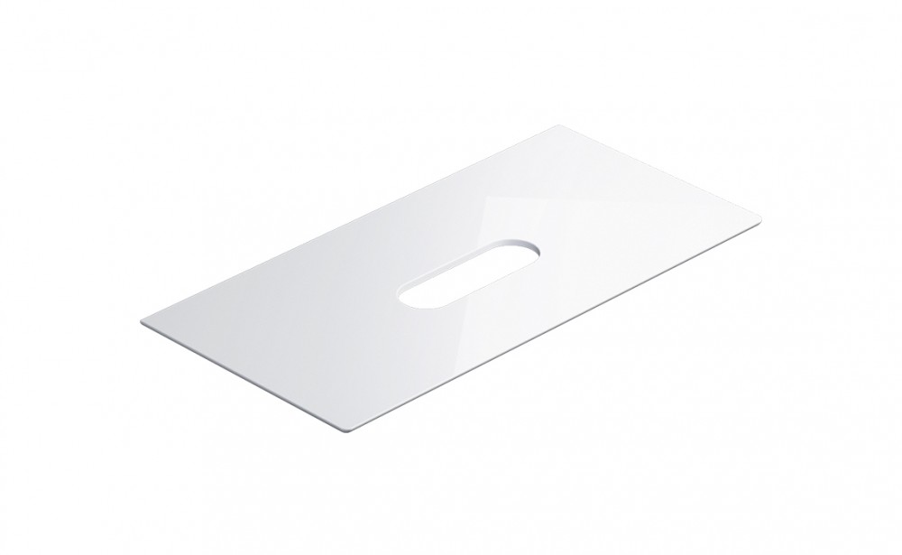 Столешница под раковину Catalano Horizon 100 см керамика глянцевый белый 1PC1005000