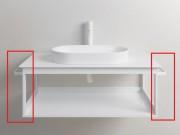 Боковая вешалка для полотенец Catalano Horizon 47 см белый матовый 5PLSTBM