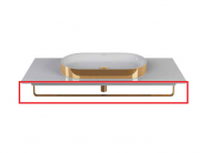 Полотенцедержатель для раковины Catalano Horizon 100 см золото 5PPC100DO