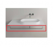 Полотенцедержатель для раковины Catalano Horizon 100 см хром 5PPC10000