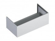 Тумба под раковину в ванную комнату Catalano Horizon подвесная белый матовый 5M10050BM