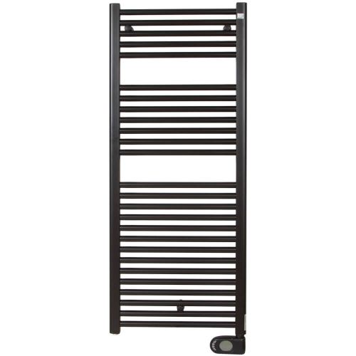 Электрический полотенцесушитель Zehnder Aura 1226x500 мм 750 Вт черный PBEBZ-120-50-MQ