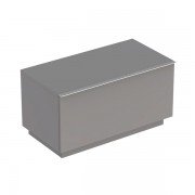 Шафка підлогова Geberit iCon 89х47.2 см з одним висувним ящиком ДСП платиновий/високоглянцеве покриття 840092000