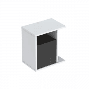 Шкафчик подвесной Geberit iCon 37х40 см с многофункциональным ящиком ДСП/оргстекло белый/высокоглянцевое покрытие 840237000
