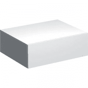 Шкафчик подвесной Geberit Xeno² 58х20 см с одним выдвижным ящиком ДСП белый/высокоглянцевое покрытие 500.507.01.1