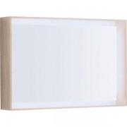 Дзеркало Geberit Citterio 88.4х58.4 см з підсвічуванням бежевий дуб/меламін деревна структура 500.572.JI.1