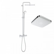Душова стійка для душа Grohe Tempesta Cosmopolitan 250 Cube з термостатом настінний хром 26689000