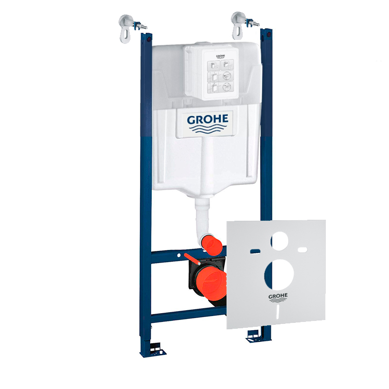 Система инсталляции для унитаза 3 в 1 Grohe Rapid SL синий 3884000G