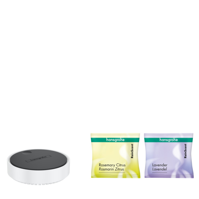 Вкладыш и ароматические таблетки для душа Hansgrohe RainScent розмарин/цитрус + лаванда 21140700