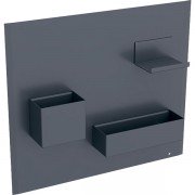 Магнітна дошка Geberit Acanto з боксами для зберігання лава матовий 500.649.JK.2