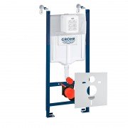 Система інсталяції для унітазу 3 в 1 Grohe Rapid SL синій 3884000G