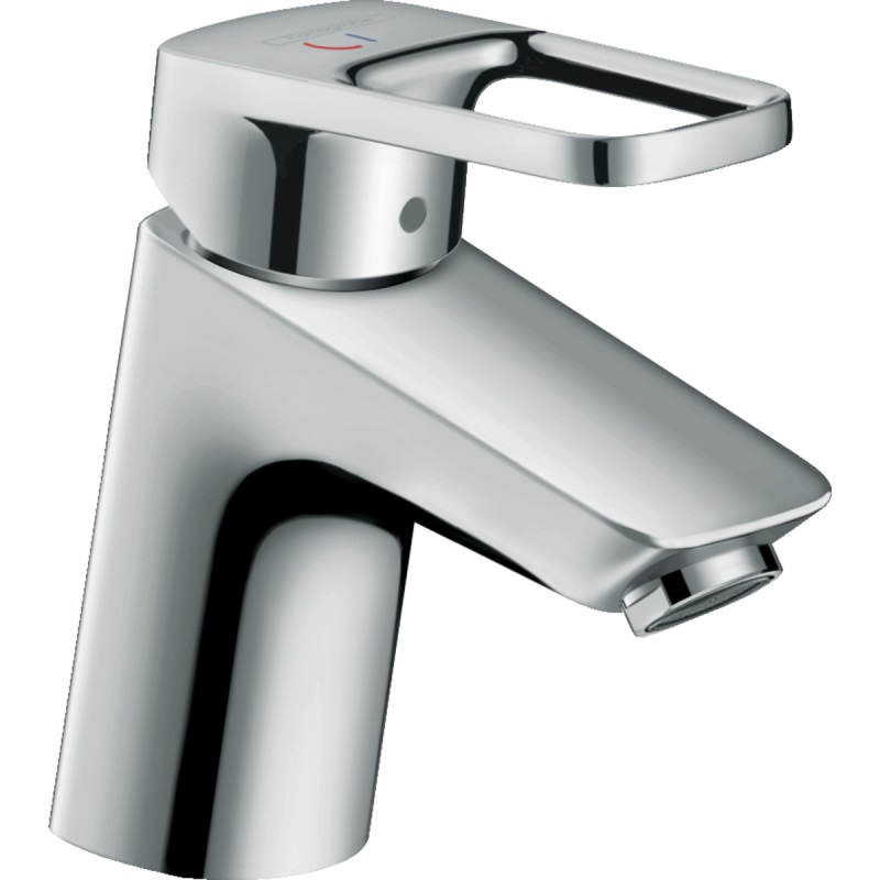 Смеситель для раковины Hansgrohe Logis Loop CoolStart однорычажный хром 71153000