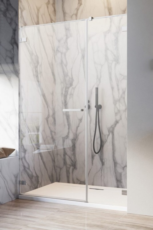 Душові двері Radaway Arta QL DWS 150-200 лівобічні хром/прозоре скло 10102505-03-01L+10102506-03-01