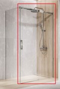 Душевые двери Radaway Espera Pro KDJ 140 правосторонние хром/прозрачное стекло 10090140-01-01R+10092140-01-01R