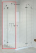 Душевые двери Radaway Essenza Pro KDD 80 левосторонние хром/прозрачное стекло 10096080-01-01L