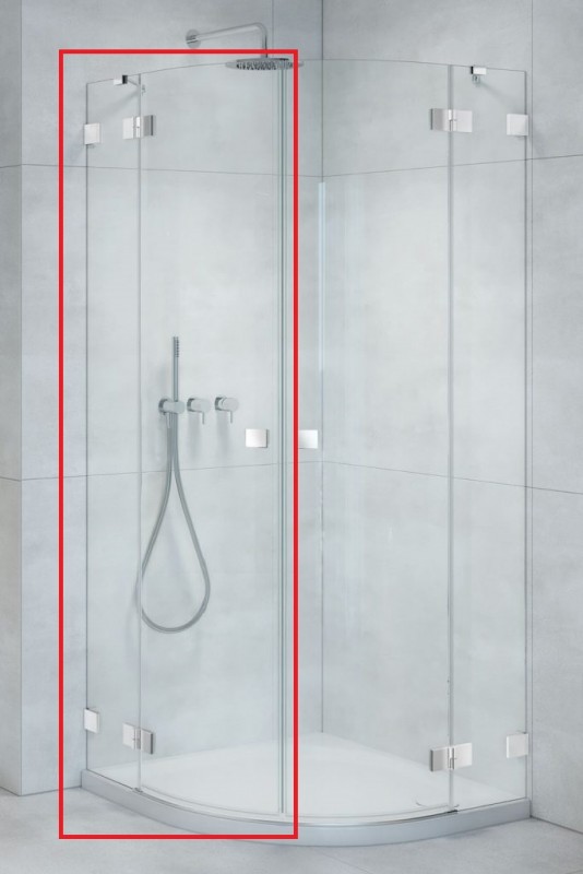 Душові двері Radaway Essenza Pro PDD 80 лівобічні хром/прозоре скло 10095080-01-01L