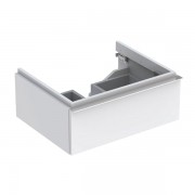 Тумба для раковины Geberit iCon с одним выдвижным ящиком ДСП белый/высокоглянцевое покрытие 840260000