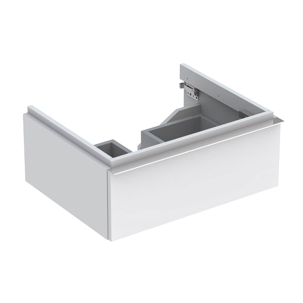 Тумба для раковини Geberit iCon з одним висувним ящиком ДСП білий/матове покриття 841260000