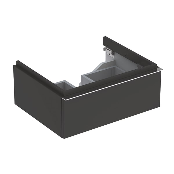 Тумба для раковини Geberit iCon з одним висувним ящиком ДСП лава/матове покриття 841261000