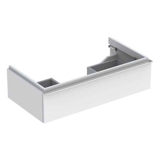 Тумба для раковины Geberit iCon с одним выдвижным ящиком ДСП белый/матовое покрытие 841290000