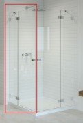 Душові двері Radaway Essenza Pro KDD 80 лівобічні хром/прозоре скло 10096080-01-01L