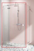Душевые двери Radaway Essenza Pro KDJ 100 левосторонние хром/прозрачное стекло 10097100-01-01L
