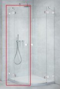Душові двері Radaway Essenza Pro PDD 90 лівобічні хром/прозоре скло 10095090-01-01L