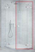 Душові двері Radaway Essenza Pro PDD 90 правосторонні хром/прозоре скло 10095090-01-01R