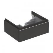 Тумба для раковины Geberit iCon с одним выдвижным ящиком ДСП лава/матовое покрытие 841261000