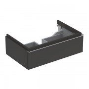 Тумба для раковини Geberit iCon з одним висувним ящиком ДСП лава/матове покриття 841276000