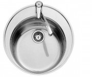 Мойка для кухни Teka Centroval 45 Ø51 см нержавеющая сталь полированная 10111012