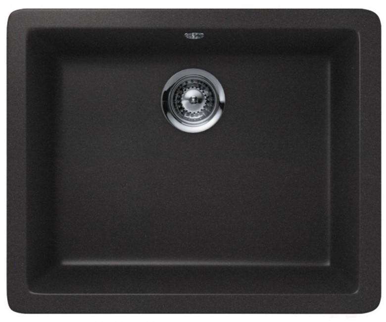 Мийка для кухні Teka Radea 490/370 TG 55х43 см теграніт чорний металік 40143661