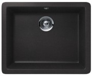 Мойка для кухни Teka Radea 490/370 TG 55х43 см тегранит черный металлик 40143661